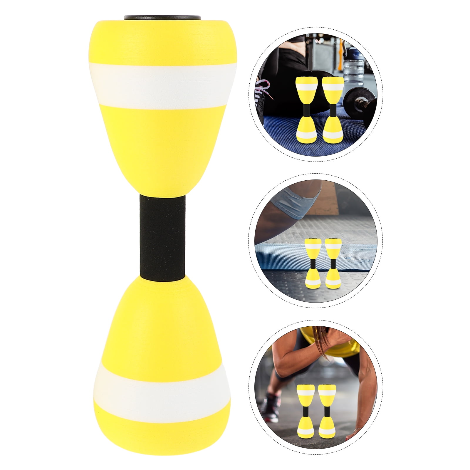 Paaisye Water Weights Aquatic Dumbbells For Pool Exercise Set, 2PCS Water Dumbells Pool