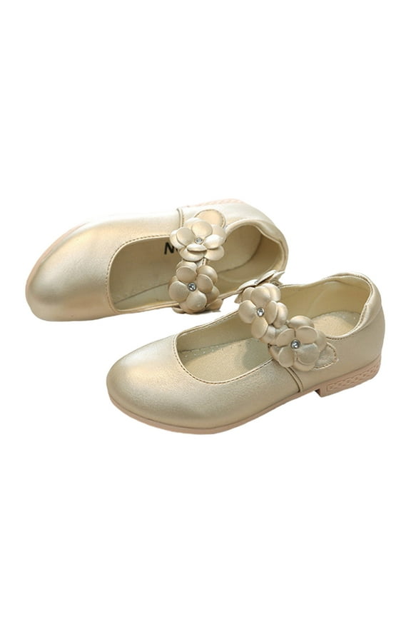 school shoes shoes for kids girls Soft Sole Golden 1 Pair Odor Prevention Children Outdoor