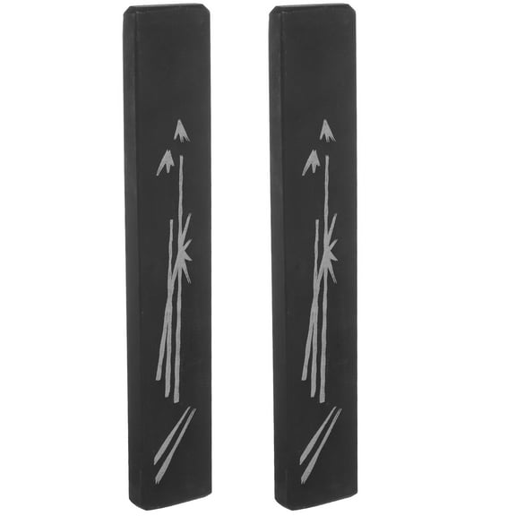 WORGEOUS 1 Pair Stone Paperweights Desk Paperweights Chinese Calligraphy And Sewing Paperweights Heavy Paper Weights For Office Desk