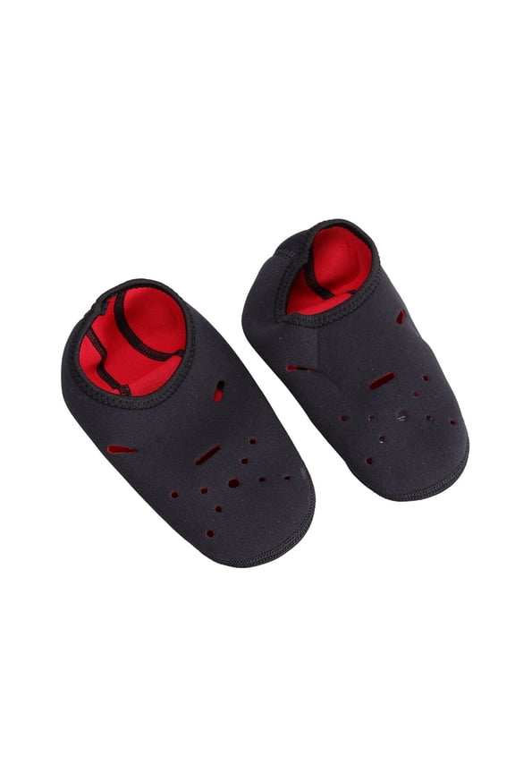 1Pair Black Diving Socks for Adult Unisex Thicken Ankle Socks for Swimming Snorkeling and Surfing