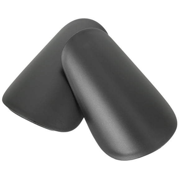 Worgeous Black Soccer Shin Guards for Teens, Protective Leg Gear, Comfortable Breathable Plastic, 1 Pair