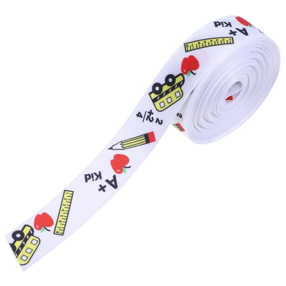 WORGEOUS Colorful Craft Ribbon Roll for Back to School, Wrapping, Decorations, Arts and Crafts Projects