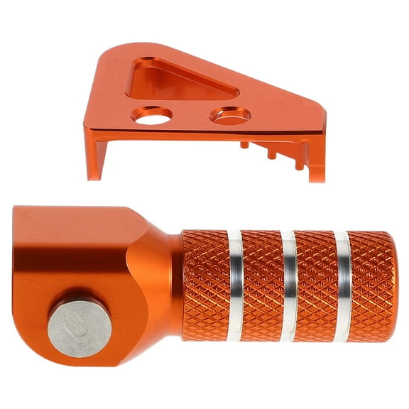 WORGEOUS 1 Set Brake Pedal Plate Kit Motorbike Rear Brake Pedal Shift Lever Tip Dirt Bike Gear Shifter Lever Peg Motorcycle Step Plate