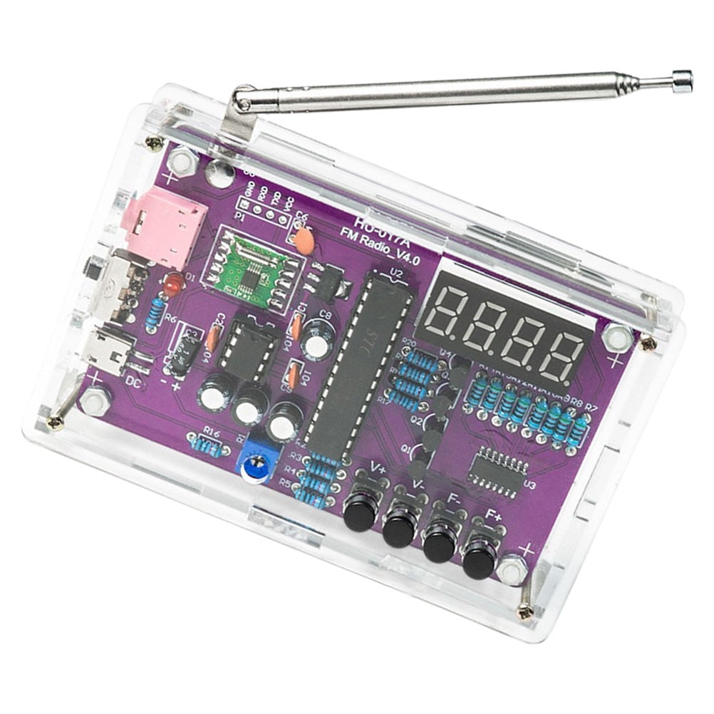 WORGEOUS 1 Set DIY Radio Kit Soldering Practice Kit for Learning ...