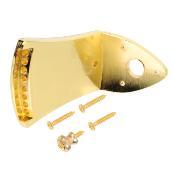 WORGEOUS Mandolin Bridge Screw Pull Plate Set - 1 Instrument Triangle String Replacement Accessory