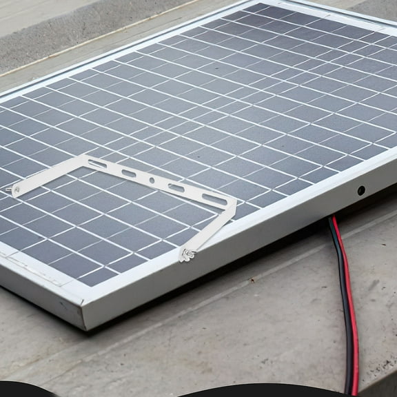 WORGEOUS 1 Set Solar Panel Mounting Bracket Kit Wall Mount Rack For Pole Street Lamp Solar Panel Mount Photovoltaic Panel Bracket Outdoor Solar Panel Rack