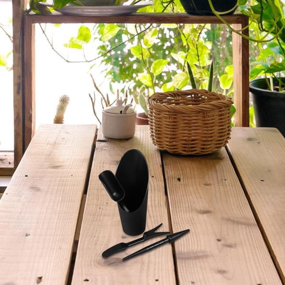 BRIGHTFUFU 1Set Succulent Plant Tool Set with Soil Scoop for Easy Transplanting