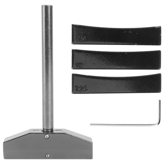 BESTYASH Guitar Fret Leveling and Adjustment Tool Set Lightweight Compact Alloy for Luthiers and Guitar Repair Experts