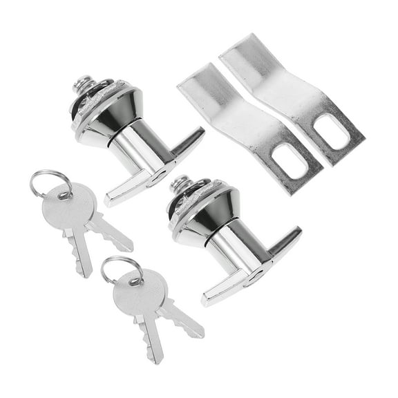 WORGEOUS 1 Set of Tool Box Lock Mailbox Lock Replacement Lock Keyed Toolbox Cabinet Lock with Key Set