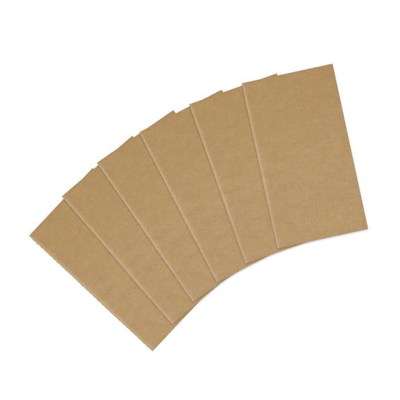 GOOHOCHY Notebook Classmates Kraft Paper 10Pcs 6.1*3.5*0.8in