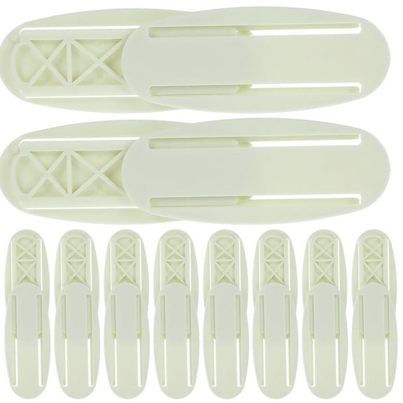 WORGEOUS  10 Pairs Socket Hanger Cable Manager Holder Wall Mounted Bracket