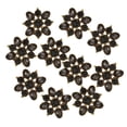 thumbnail image 1 of WORGEOUS  10 Pcs Decorative Rhinestone Retro Brooch Pins for Women Fashion Crafts Miss Black, 1 of 1