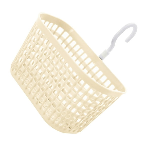 WORGEOUS 10 Pcs Door Basket Kitchen Storage Hanging Basket 19.00X18.50X9.00CM Beige