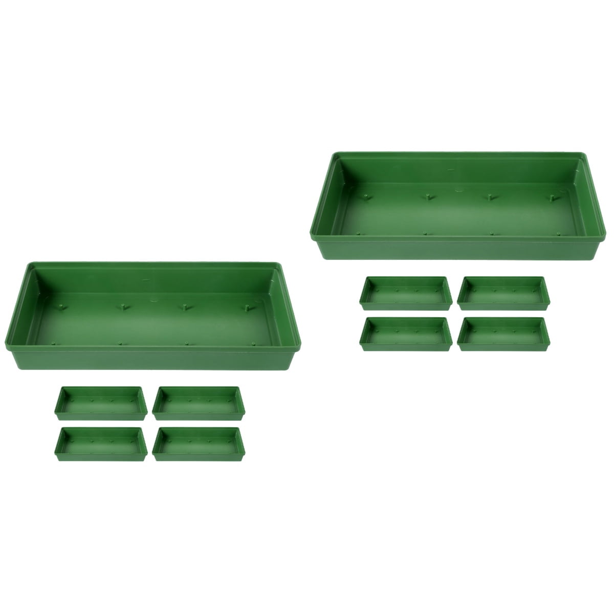WORGEOUS 10 Pcs  Floral Arrangement Supplies Foam Trays Flower Foam Trays Foam Trays for Flower Arrangements