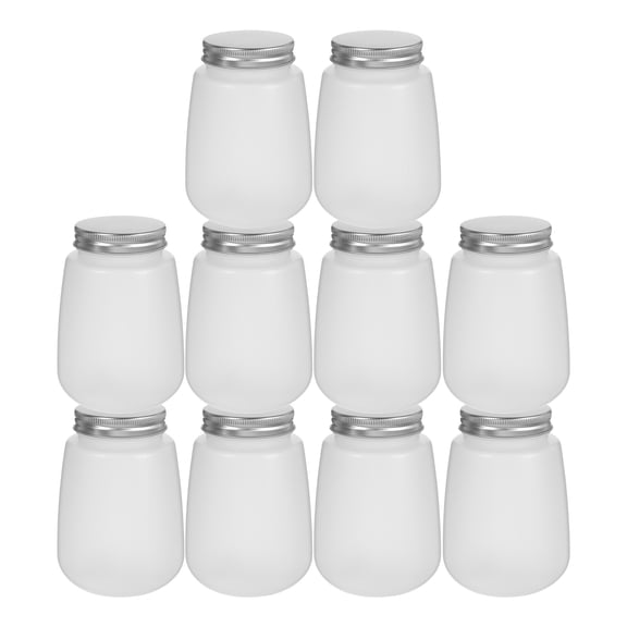 WORGEOUS  10 Pcs Indicator Light Trailer Wide Mouth Container Milk Tea Cup