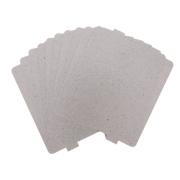 WORGEOUS 10 Pcs Microwave Waveguide Cover Replacement Mica Sheets Waveguide Cover Universal Microwave Oven Mica Pieces For Microwave Oven Parts
