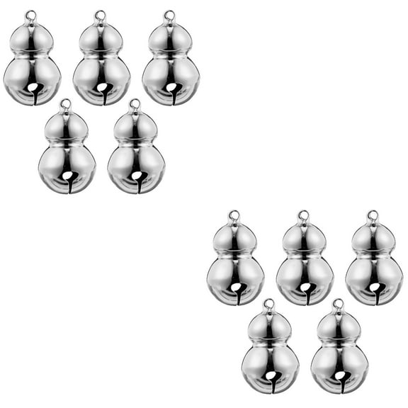 WORGEOUS 10 Pcs Pet Bells Pet Training Bells Dog Collar Charm Christmas Tree Bells