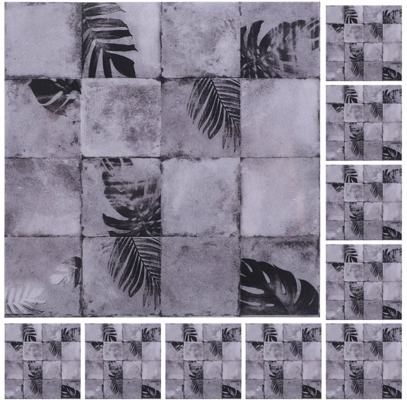 GETAJGHSD Removable Tile Decals with Waterproof Material for Kitchen and Bathroom Walls