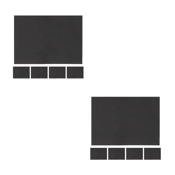 WORGEOUS 10 pcs Foam Paper For Arts And Crafts Black Eva Foam Sheets For Classroom Scrapbook Diy Cosplay Black Foam Sheets Roll Cosplay Craft Foam