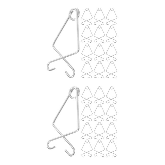 WORGEOUS 100 Pcs Ceiling Hook Clips Drop Ceiling Hanger Hooks Hanging On Suspended Ceiling Tiles Grid Clips For Light Plant Office Home Stores Classroom And Wedding Decorations