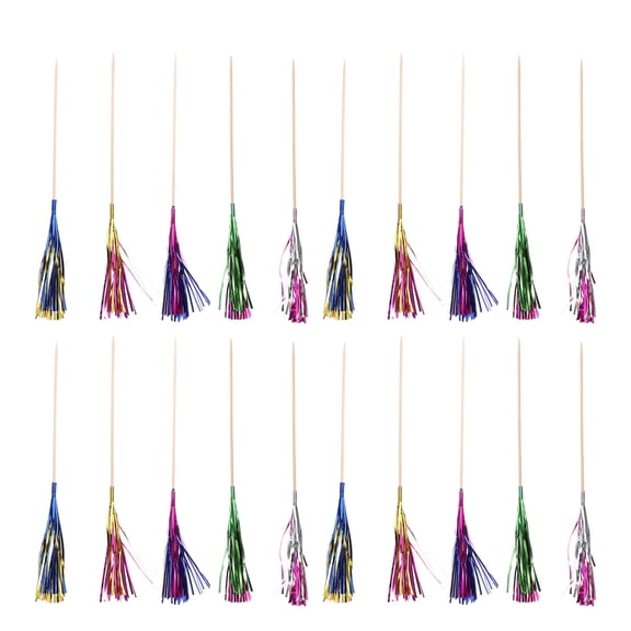 WORGEOUS 100 Pieces Fruit Drink Lottery Party Decorations, 23 x 5 CM, Fun and Colorful Event Supplies