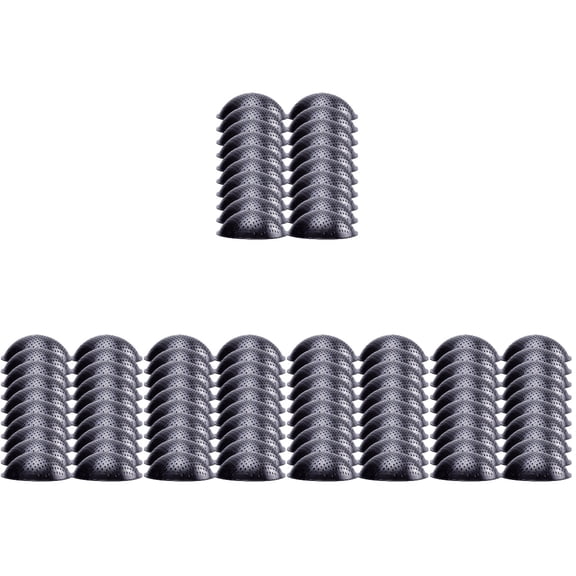 WORGEOUS 100 Pcs Flower Pot Hole Mesh Pads Bonsai Grid Drainage Mesh Mat Bowl Shape Planter Mesh Pad