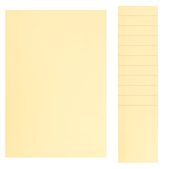 ADDHAT 100Pcs Transparent Waterproof Pet Vinyl Sticker Printer Paper Self Adhesive Label Sheets for Supermarket Use