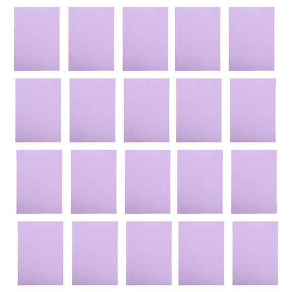 ADDHAT 100pcs Craft Paper Cardstock Lavender Wood Pulp Paper for DIY Crafts