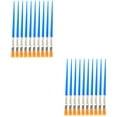 thumbnail image 1 of WORGEOUS 100 pcs Paint Brush Set Nylon Hair Art Painting Tool Set for Watercolor Oil Painting, 1 of 8