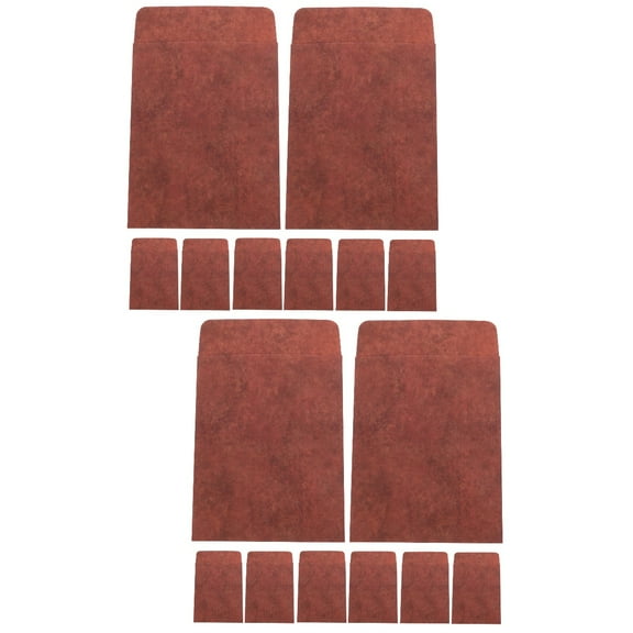 WORGEOUS 100 pcs Vintage Envelopes Paper Envelopes Small Envelopes Storage Envelopes Seeds Envelopes