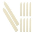 thumbnail image 1 of WORGEOUS 10pcs Bone Folder Tool Plastic Paper Creaser Scoring Board For Diy Bookbinding Card Making And Paper Crafts Scoring And Folding Tool, 1 of 8