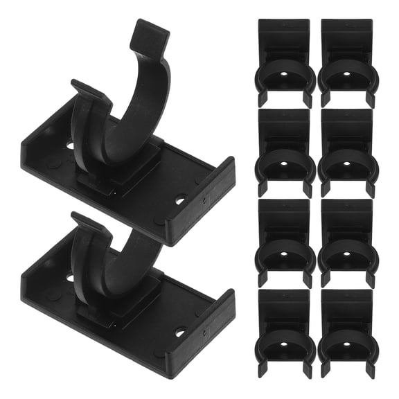 WORGEOUS 10pcs Cabinet Leveler Leg Toe Kick Clips Plastic Furniture Leg Clips Cabinet Feet Toe Kick Clips for Kitchen Cabinet Leveling Home Furniture Accessories