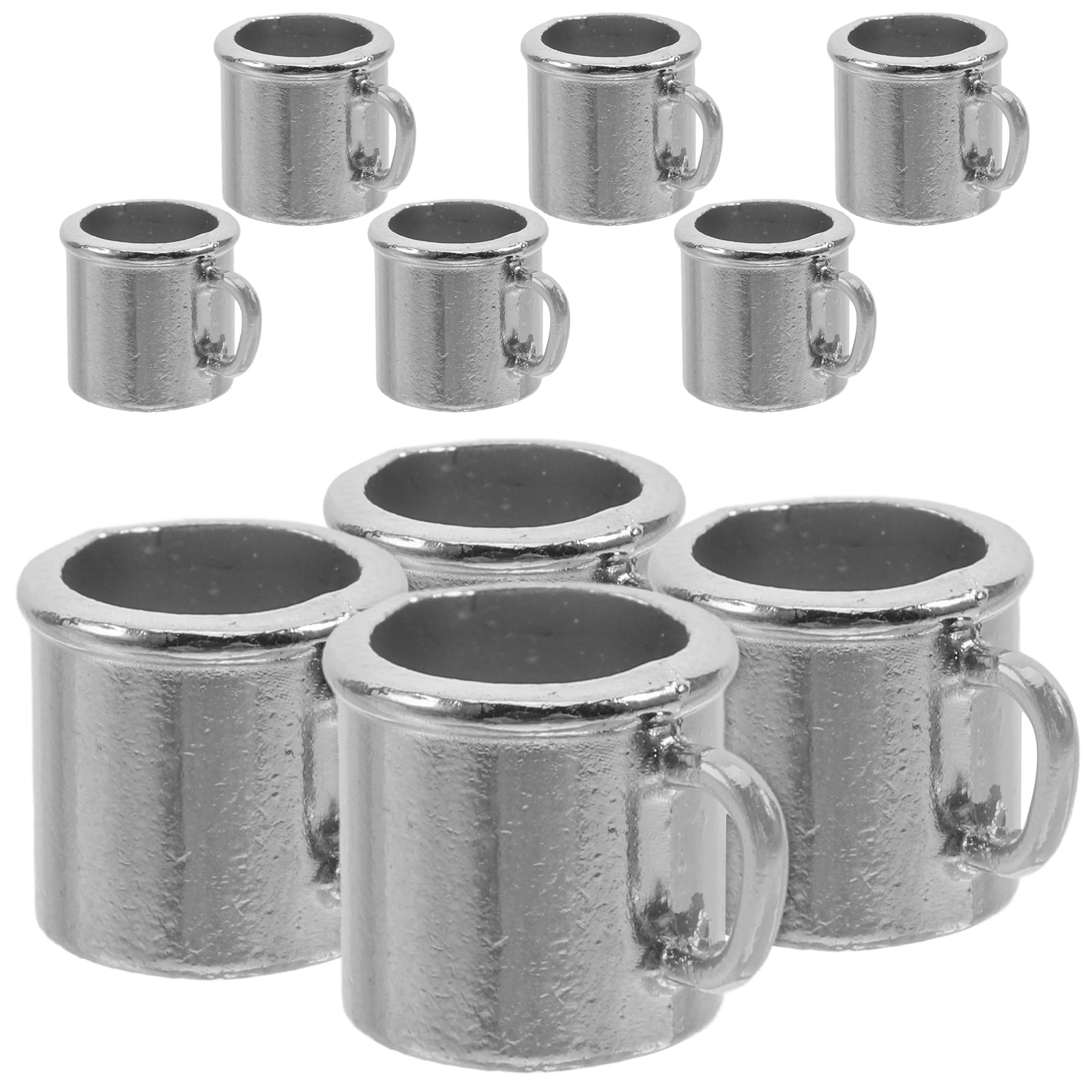 WORGEOUS 10pcs Mini Coffee Mugs Tea Cups For Dollhouse Miniatures Tea Mini Cups Miniature Decoration Mini Teacup Miniature Tea Cup Set