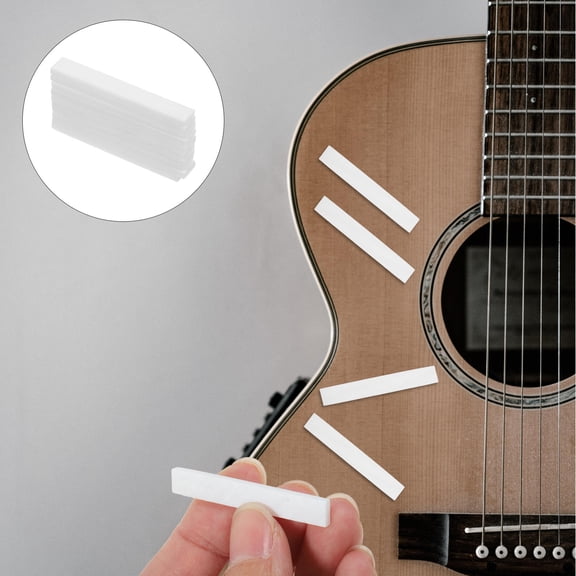 BESTYASH 10pcs Vintage Block Fretboard Inlays for Banjo Craftsmen and Luthiers Accessories