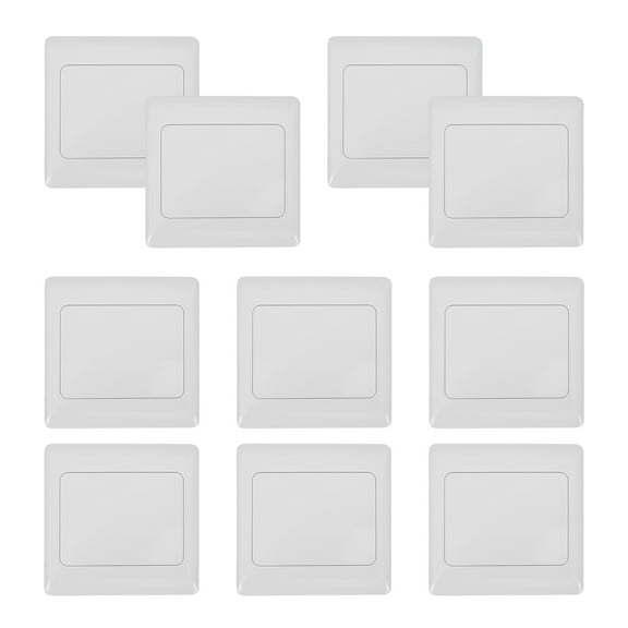 WORGEOUS 10pcs Wall Switch Panel Fireproof Cover Decorative Light Switch Cover Toggle Lights Switch Plate Toggle Switch Plate Wall Plate Toggle Switch Guard