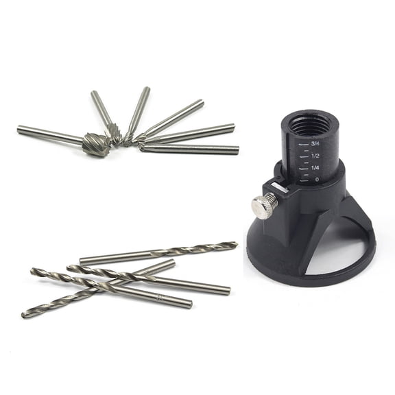SOPOTUTU Woodworking Drill Bits For Metalworking Assorted Color 11Pcs 5.9x3.9x2.0in