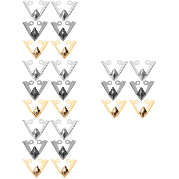 WORGEOUS 12 Pairs  Pointed High Heels Tip Covers Shoe Toe Covers Women High Heels Tip Caps for Protection