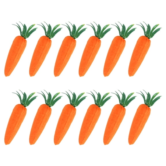 WORGEOUS  12 Pcs Flower Shop Supplies Foam Block Artificial Carrot