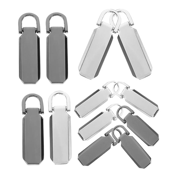 Mobutofu 12Pcs Eco Friendly DIY Zipper Pullers for Sewing Tailor Crafts and Bags