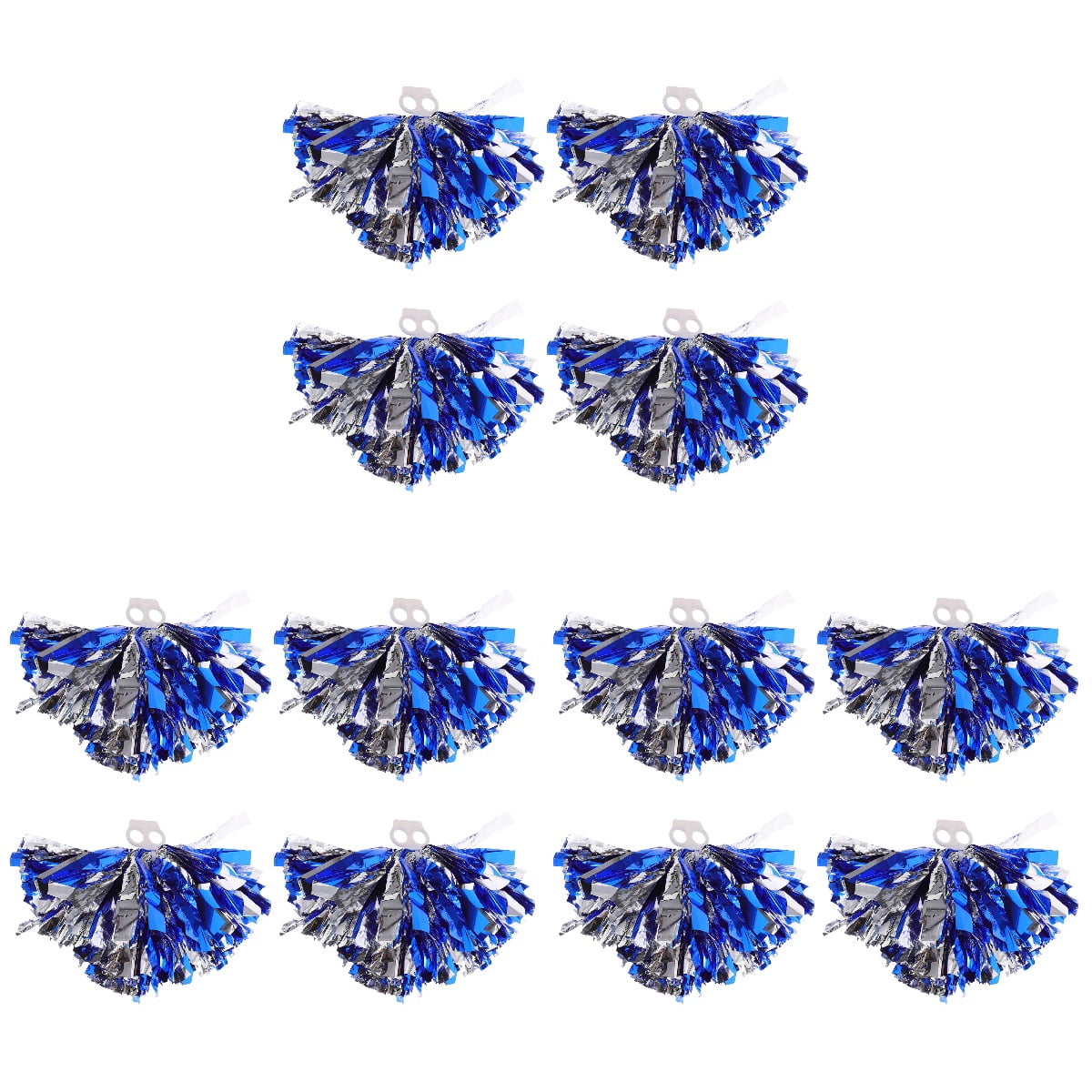 WORGEOUS 12 pcs  Cheerleading Pom Poms Cheerleader Pom Poms Finger Ring Type Cheer Pom Poms