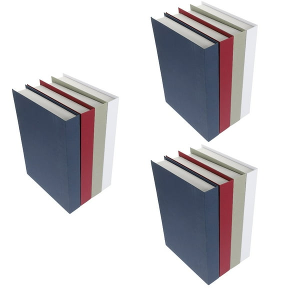 WORGEOUS 12 pcs  Decorative Fake Books Bookshelf Display False Book Models Display Photo Props