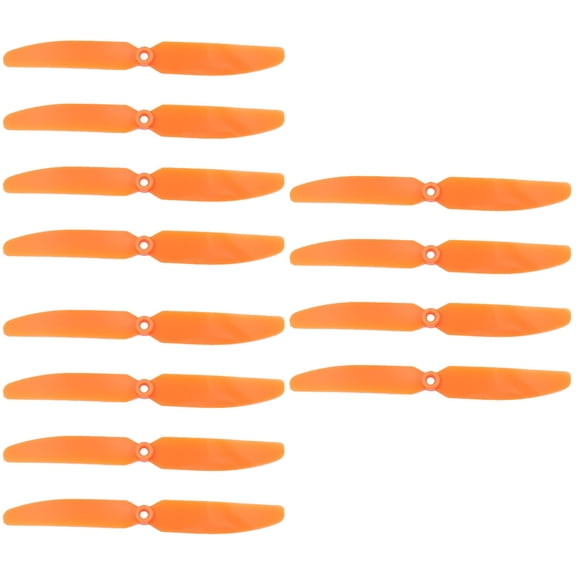 WORGEOUS 12 pcs EP5030 Direct Drive 5x3" Propeller Props for RC Airplane Aircraft (Orange)