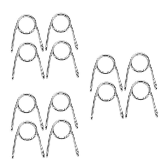 WORGEOUS 12 pcs  Motorcycle Seat Springs Universal Heavy Duty V Shaped Spring Motorcycle Solo Seat Modification Accessories for Solo Seat