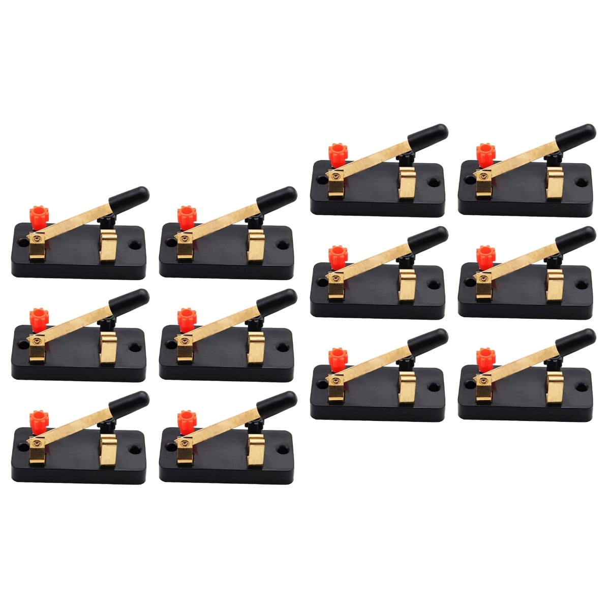 WORGEOUS 12-Piece Physics Circuit Electronic Experiment Kit for School ...