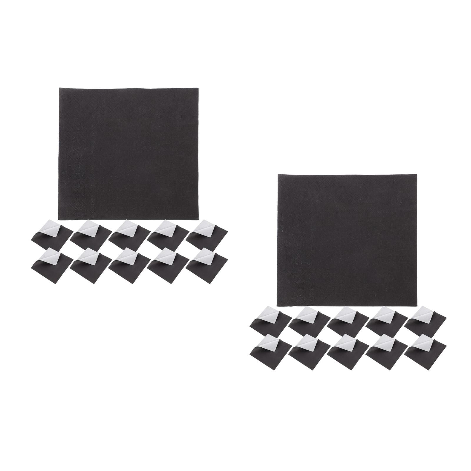FUTUREORYY 120-Pack Black Cocktail Napkins Disposable Beverage Paper Napkins for Weddings, Bars, Birthday Parties, and Special Events
