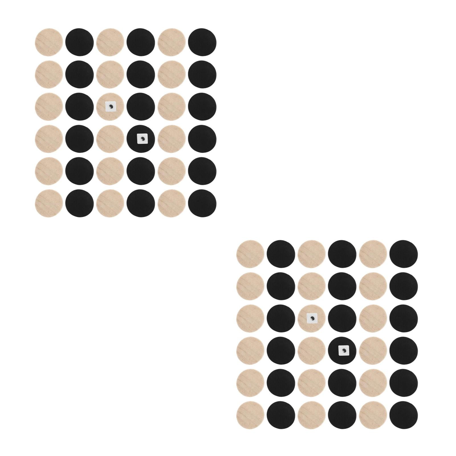 WORGEOUS 120 pcs Backgammon Pieces Checkers Wooden Checkers Chess ...