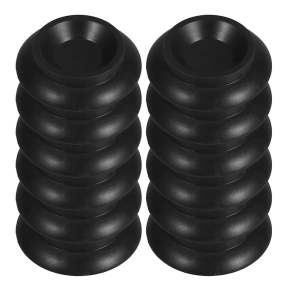 WORGEOUS 12pcs Anti-Slip Refrigerator Foot Pads Shock Absorbing Freezer Base Piano Leg Stabilizers Furniture Floor Protectors for Home Use