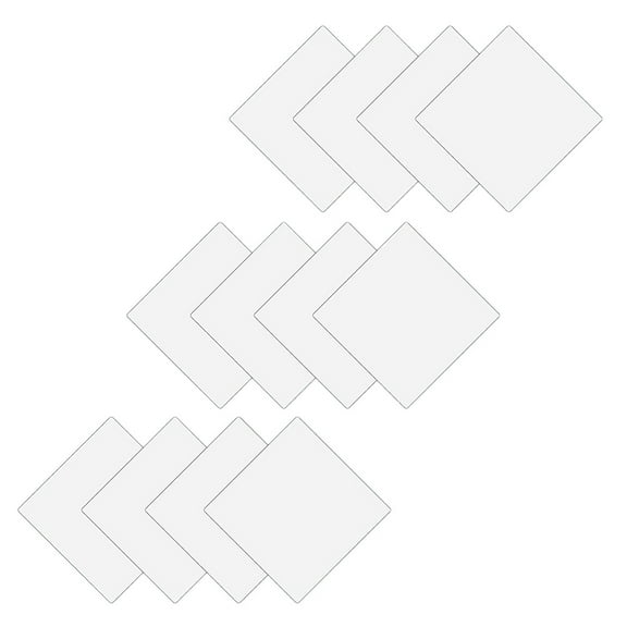 WORGEOUS 12pcs Rug Pads Area Rug Tape Rugs Grippers Anti-slip Carpet Grippers for Hardwood Floors