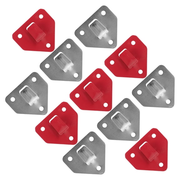 WORGEOUS 12pcs Wall Mount Fire Extinguisher Hook Heavy Duty Fire Extinguisher Bracket Holder