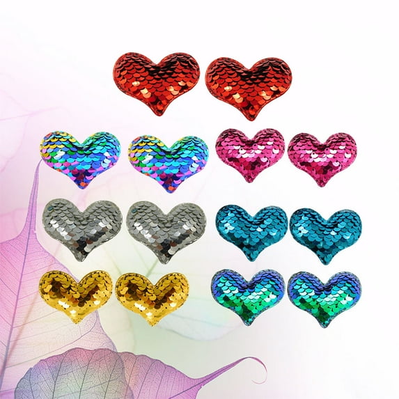 BESTYASH Heart Stickers Assorted Colors for Scrapbooking, Crafts, Journals, Cards, and Decoration Supplies